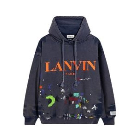 LANVIN x GALLERY DEPT Hooded sweater - Picture 3 of 5